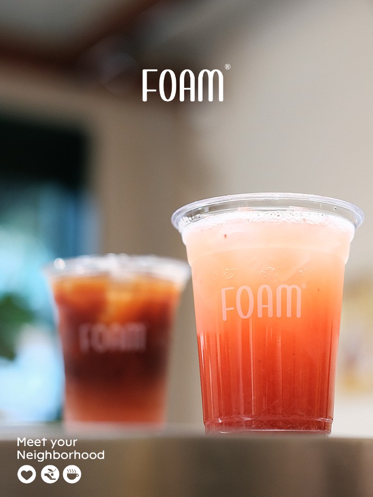FOAM 门店层次冰饮与特调杯饰